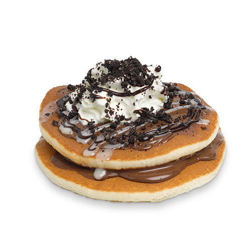 Chocolate Hazelnut & Oreo® Pancakes