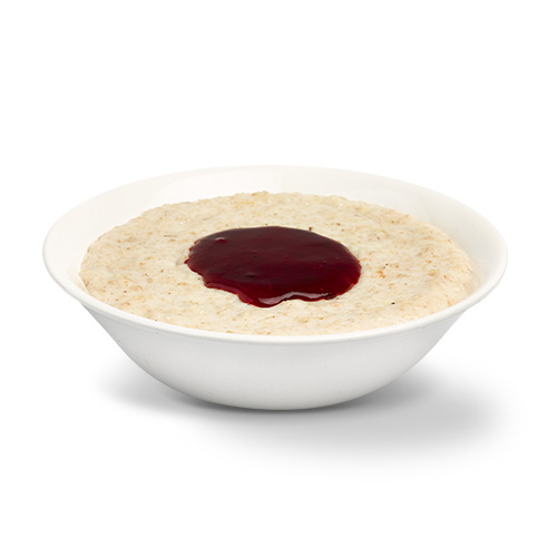 Porridge with Compote