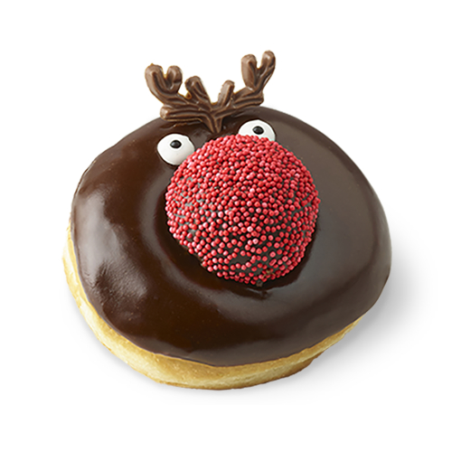 Rudolph Reindeer Donut